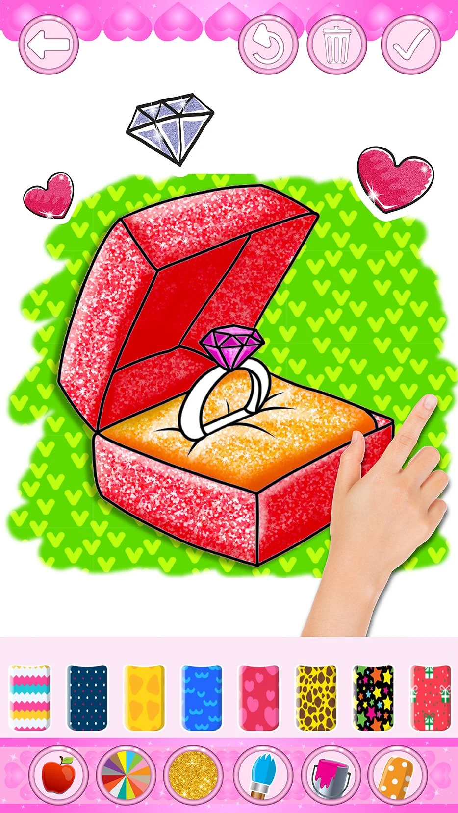 Bride and Groom Coloring screenshot